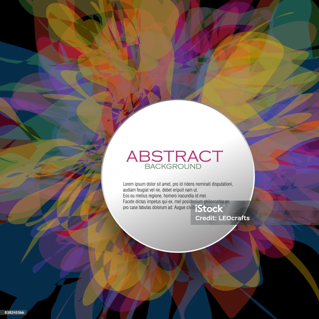 Pretty Abstract Back Beautiful Abstract Background Stock Illustration - Download Image Now ...
