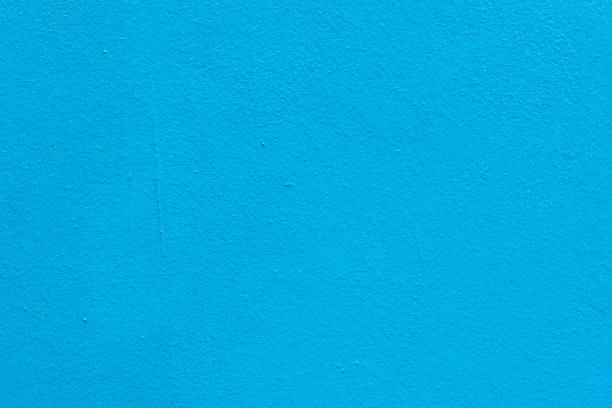 istock Background of Cement wall painted bright blue and rough. 838254506