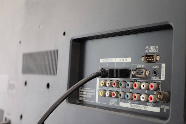 istock HDMI line  many slot back  TV 838254868