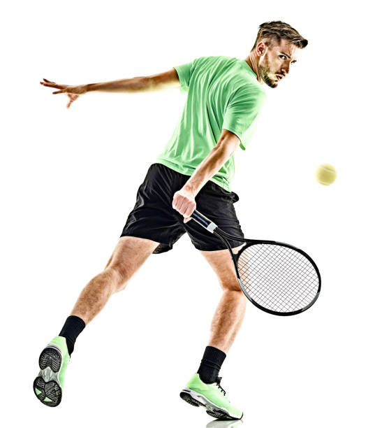 istock tennis player man isolated 838274232