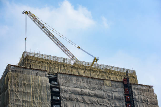 istock Crane in Hong Kong 838280924