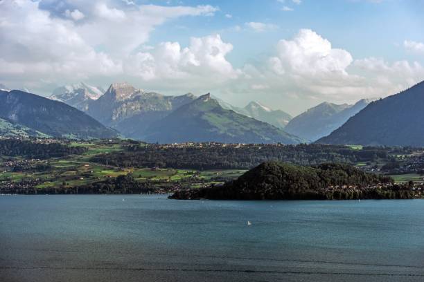 istock Lake Thun in Switzerland 838349104