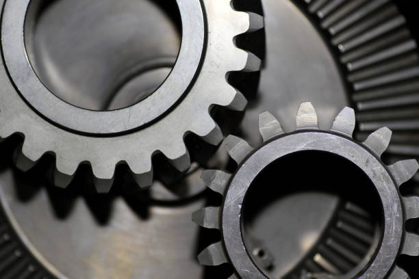 istock Large gears of a machine 838349730