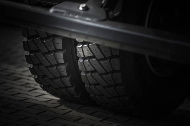 istock Heavy Duty Truck Tires 838370540