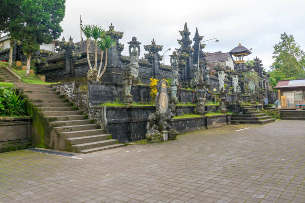 Pura Besakih Temple in Bali - Indonesia stock photo
