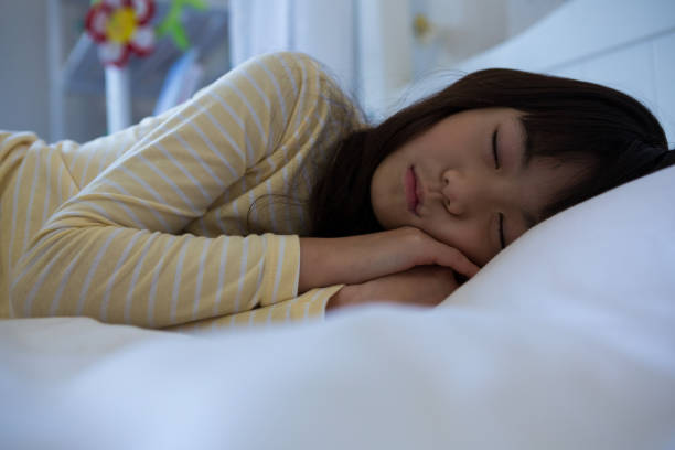 istock Girl sleeping in bedroom 838372228