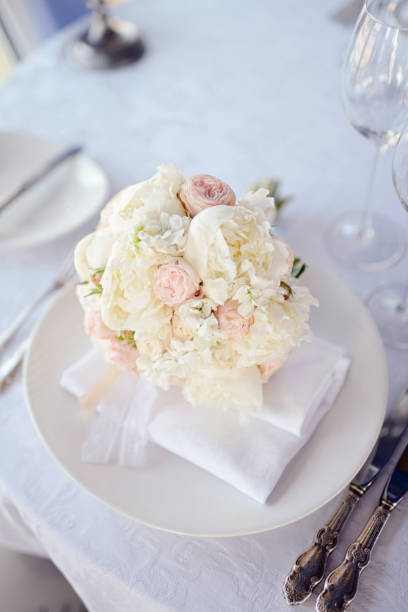 istock Beautiful wedding colorful bouquet for bride 838380106