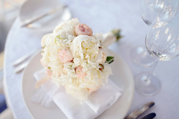 istock Beautiful wedding colorful bouquet for bride 838382166
