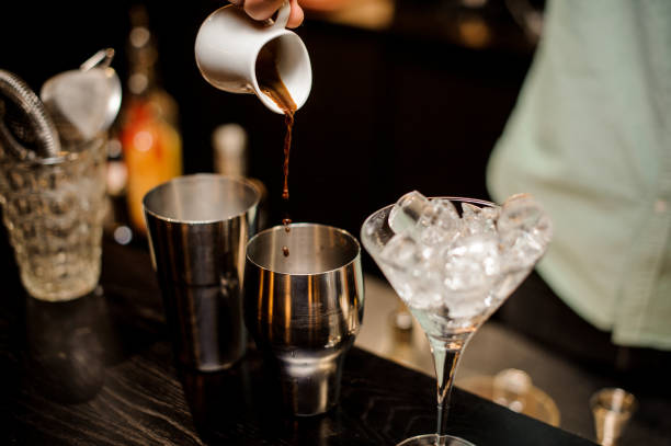 istock Making Irish Coffee in a fancy restaurant 838386322