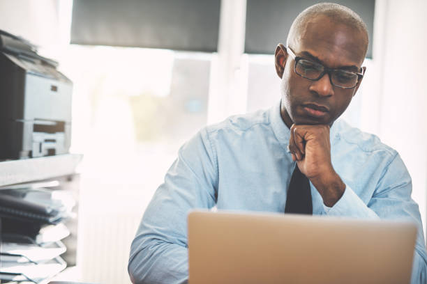 istock African businessman hard at work online in an office 838389742