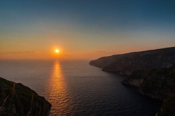 istock Amazing sunset and clouds in Thassos 838395786