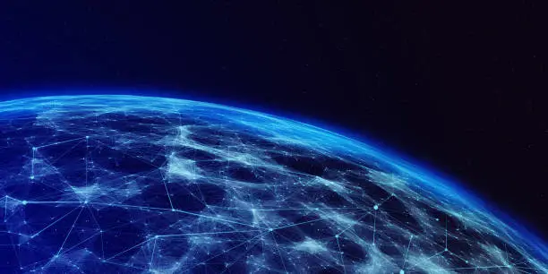 Photo of Global International Connectivity Background