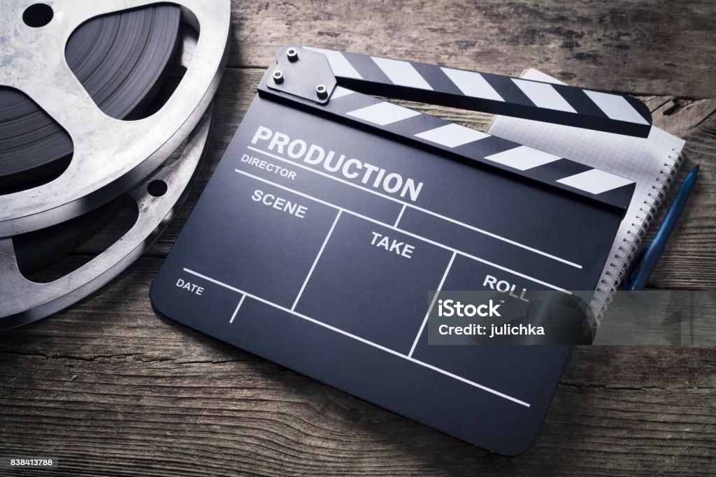 Claqueta de cine - Foto de stock de Claqueta de cine libre de derechos