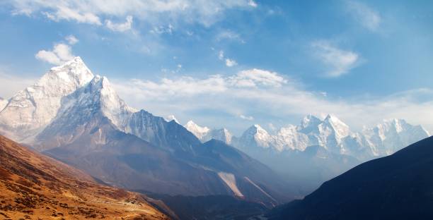 istock mount Ama Dablam on the way to Mount Everest Base Camp 838441148