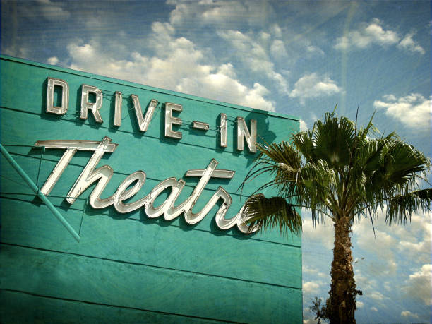 istock vintage drive-in theater sign 838442516