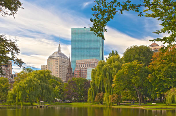 istock Boston City. Public Garden. Horizontal Composition 838453274