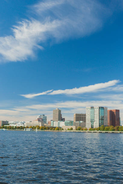 istock Boston City. Water Line. Vertical Image. 838453278