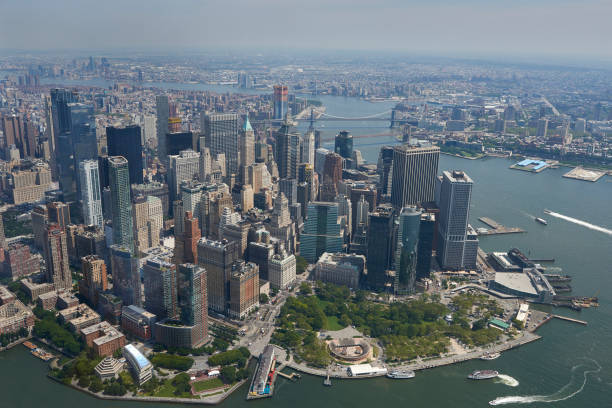 istock New York, USA seen from above 838457038
