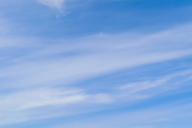 istock Background of blue sky and white clouds 838459394