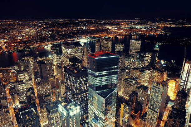 istock New York City downtown at night 838463170