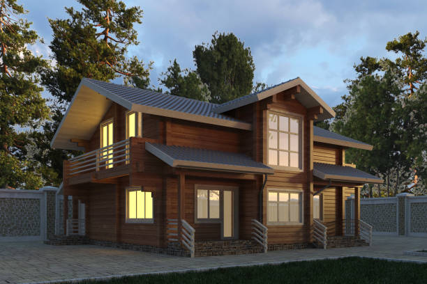 istock Building Photo Realistic Render 3D Illustration 838466458