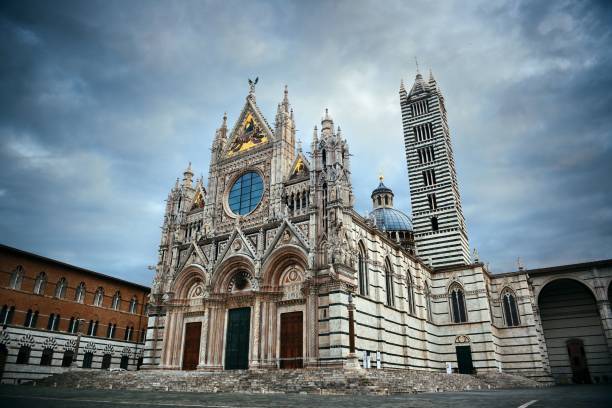 istock Siena Cathedral in an overcast day 838469232