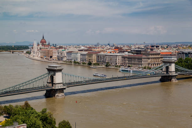 istock Chain Bridge and Parliament Budapest Hungary 838470014