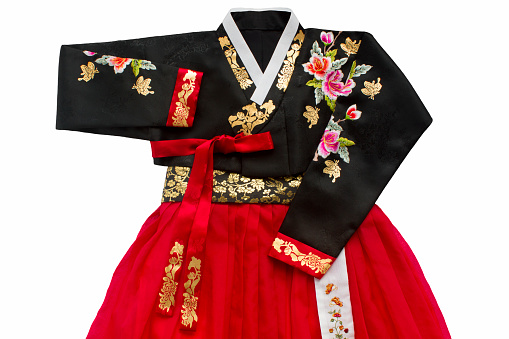 holiday, thanksgiving, chuseok ,backgrounds, card, design, hanbok, isolated, embroidery, silk dress, gold leaf, showy,