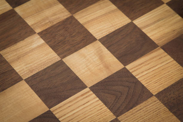 istock Empty checkers chess board for competition in business and game tactic for winning against competition. 838476482