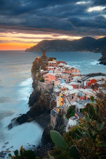 istock Vernazza sunset in Cinque Terre 838477378