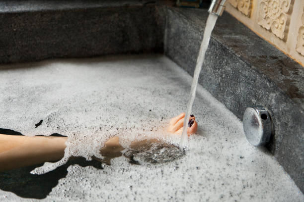 istock woman leg in a bathtub 838479948