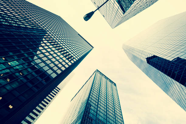 istock Office skyscrapers in New York City 838491194