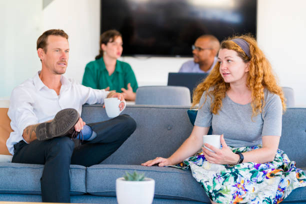 istock Informal meeting in an office 838491202
