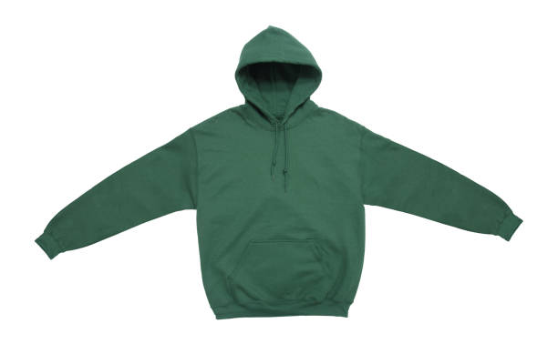 istock blank hoodie sweatshirt color green front view 838494650