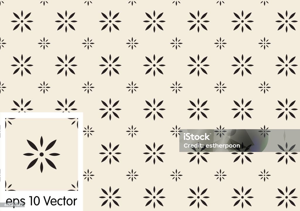 Old Shape Pattern Retro Pattern Of Geometric Shapes Stock Illustration - Download Image ...