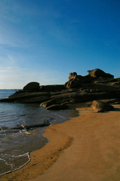 istock Coastline Tregastel pink granite coast 838504786