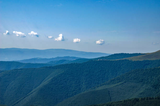 istock Background landscape with Ukrainian Carpathian Mountains in the Pylypets 838513038