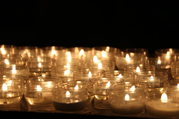 istock Candles lights. Church candles. 838519668