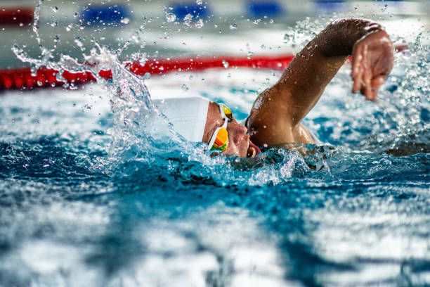 natación - swimming professional sport competition athlete fotografías e imágenes de stock