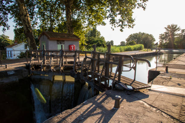 istock Locks in Beziers, France 838525356