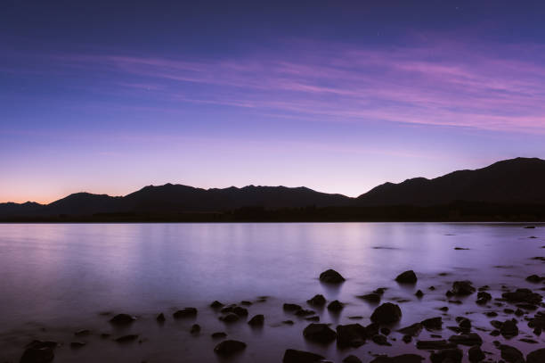 istock Dawn view at the lake 838532110