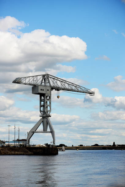 istock Crane island of Nantes 838538962