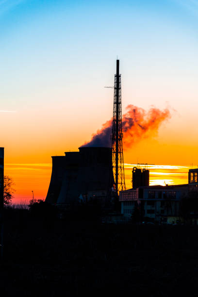 istock Pollution air from chemical factory 838544568