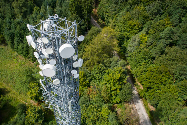 torre de comunicações - natural pattern audio - fotografias e filmes do acervo