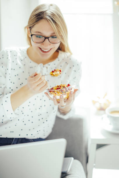 istock Young woman at home 838555578