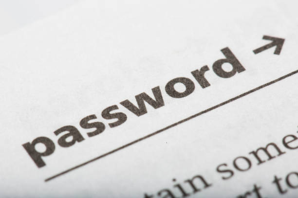 istock Word password printed and defined in the English dictionary 838557574