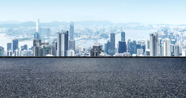istock Tall buildings on Hong Kong Island 838567594