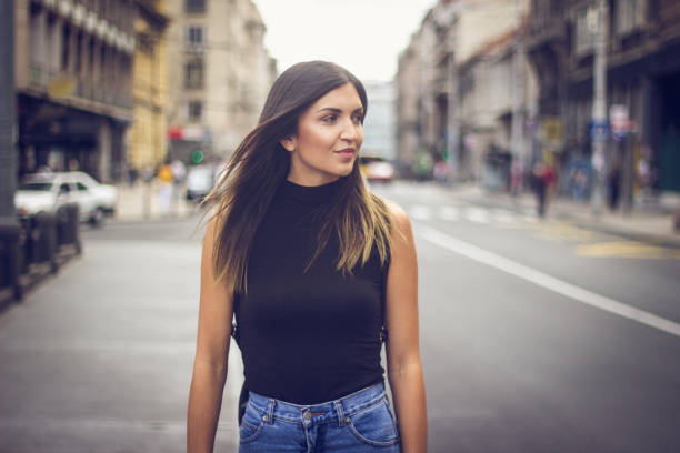 istock Woman on the street 838578130