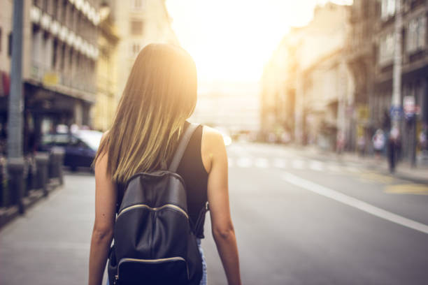 istock Woman on the street 838579986