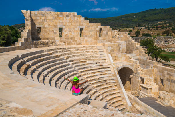 istock Patara is also a tourist. Patara ancient city. 838580814